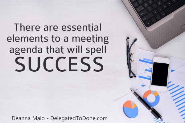7 Main Components Of Creating An Effective Meeting Agenda