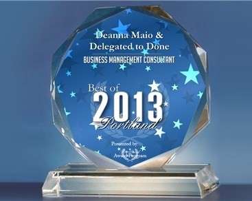 Deanna Maio & Delegated to Done Receives 2013 Best of Portland Award