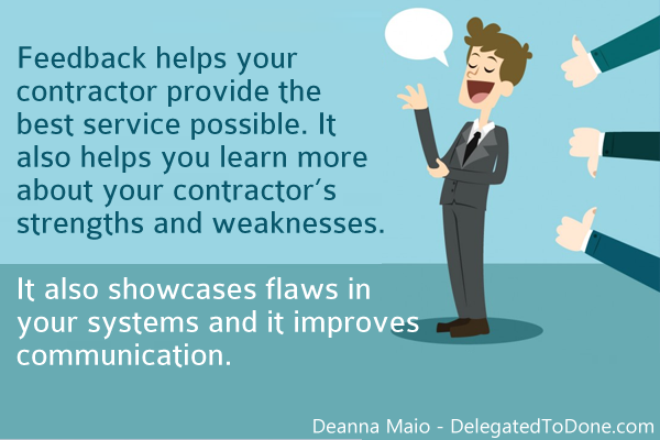 How to Give Effective Feedback to Contractors