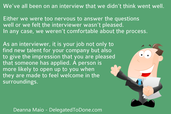 The Interviewing for Talent Model