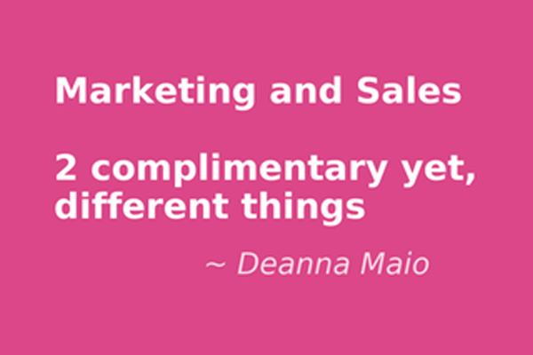How To Know the Difference between Sales and Marketing